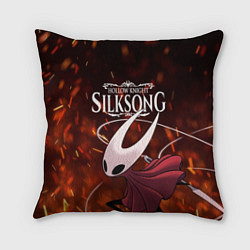 Подушка квадратная Hollow Knight: Silksong, цвет: 3D-принт