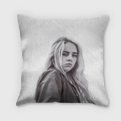 Подушка квадратная BILLIE EILISH