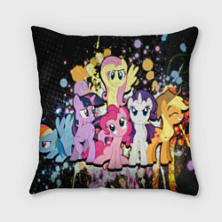 Подушка квадратная My little pony band