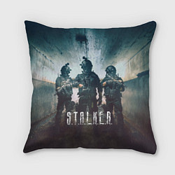 Подушка квадратная Stalker the game