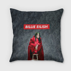 Подушка квадратная Королева Билли, цвет: 3D-принт