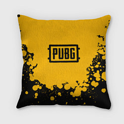 Подушка квадратная PUBG, цвет: 3D-принт