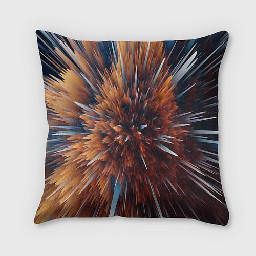 Подушка квадратная ROCK GIRL / 3D-принт – фото 2