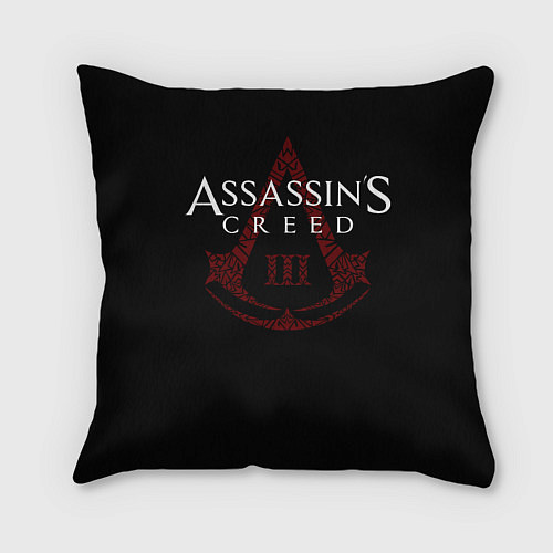 Подушка квадратная Assassin’s Creed / 3D-принт – фото 2