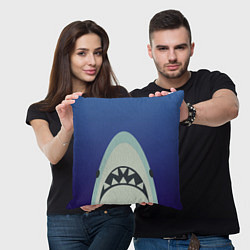 Подушка квадратная IKEA Shark, цвет: 3D-принт — фото 2