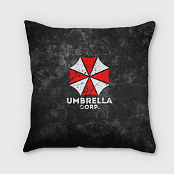 Подушка квадратная UMBRELLA CORP, цвет: 3D-принт