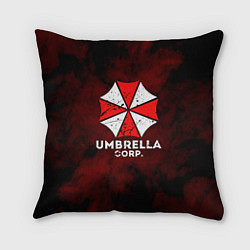 Подушка квадратная UMBRELLA CORP, цвет: 3D-принт