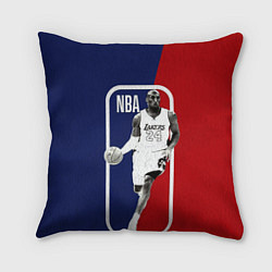 Подушка квадратная NBA Kobe Bryant, цвет: 3D-принт