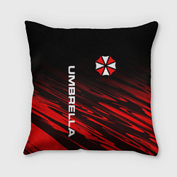 Подушка квадратная UMBRELLA CORPORATION, цвет: 3D-принт