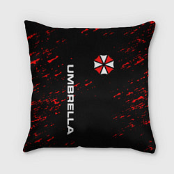 Подушка квадратная UMBRELLA CORPORATION, цвет: 3D-принт