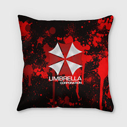 Подушка квадратная UMBRELLA CORP, цвет: 3D-принт