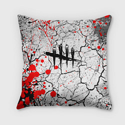 Подушка квадратная DEAD BY DAYLIGHT, цвет: 3D-принт