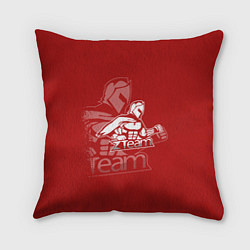 Подушка квадратная ZTeam, цвет: 3D-принт
