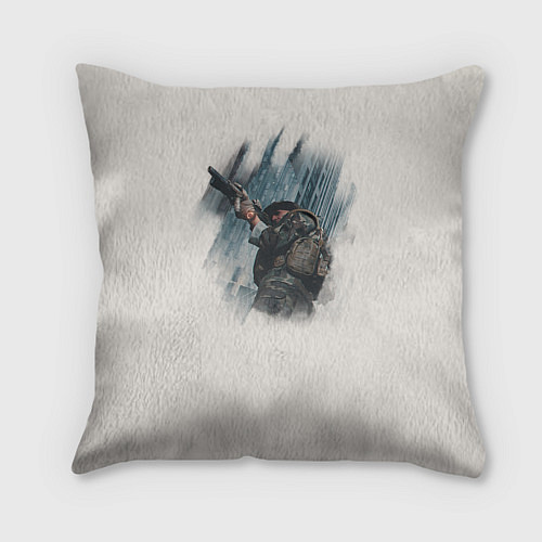 Подушка квадратная The Division 2 Military / 3D-принт – фото 2