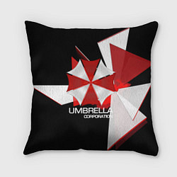 Подушка квадратная UMBRELLA CORP, цвет: 3D-принт