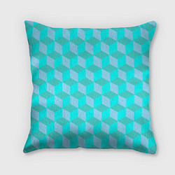 Подушка квадратная Кубизм, цвет: 3D-принт