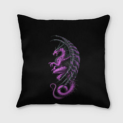 Подушка квадратная Purple Dragon