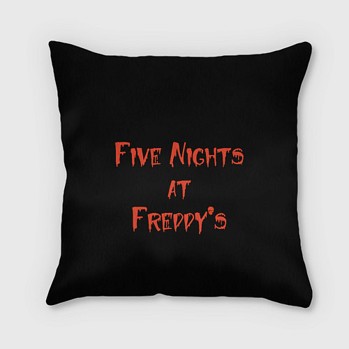 Подушка квадратная Five Nights at Freddy's / 3D-принт – фото 2