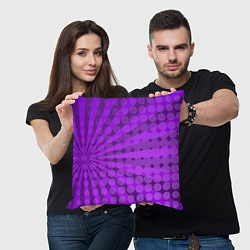 Подушка квадратная Bona Fide, цвет: 3D-принт — фото 2