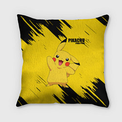 Подушка квадратная PIKACHU: PIKA PIKA