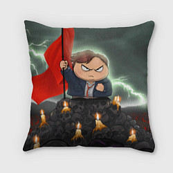Подушка квадратная Eric Cartman, цвет: 3D-принт