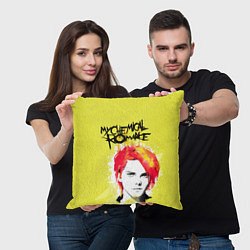 Подушка квадратная My Chemical Romance, цвет: 3D-принт — фото 2