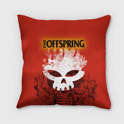 Подушка квадратная The Offspring, цвет: 3D-принт