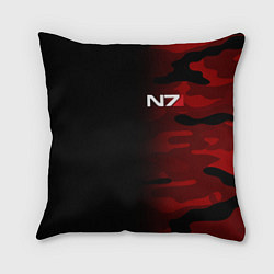 Подушка квадратная MASS EFFECT N7