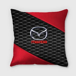 Подушка квадратная MAZDA, цвет: 3D-принт