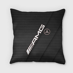 Подушка квадратная Mercedes, цвет: 3D-принт