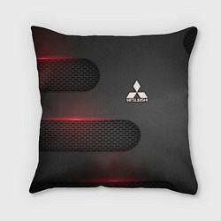 Подушка квадратная Mitsubishi, цвет: 3D-принт