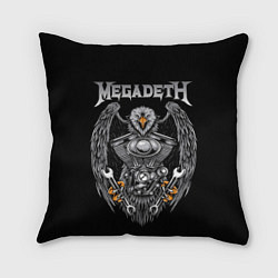 Подушка квадратная Megadeth