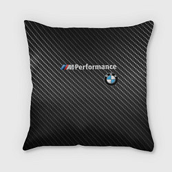 Подушка квадратная BMW CARBON, цвет: 3D-принт
