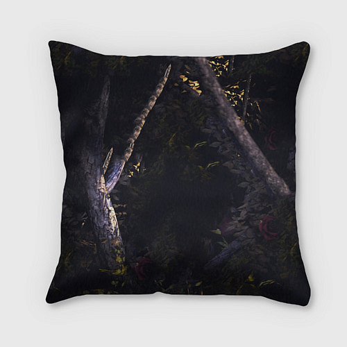 Подушка квадратная Dead by Daylight / 3D-принт – фото 2