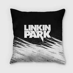 Подушка квадратная LINKIN PARK 9, цвет: 3D-принт