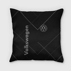 Подушка квадратная VOLKSWAGEN, цвет: 3D-принт