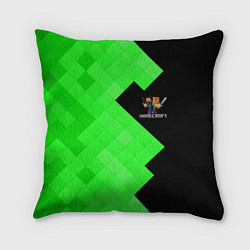 Подушка квадратная MINECRAFT, цвет: 3D-принт