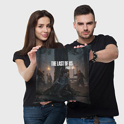 Подушка квадратная The Last of Us part 2, цвет: 3D-принт — фото 2