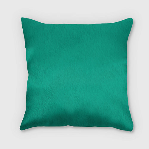Подушка квадратная Зеленый / 3D-принт – фото 2