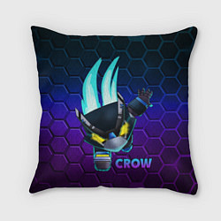 Подушка квадратная Brawl Stars CROW