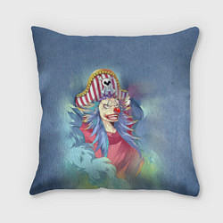 Подушка квадратная Клоун Багги, цвет: 3D-принт