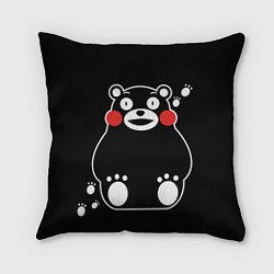 Подушка квадратная Kumamon, цвет: 3D-принт