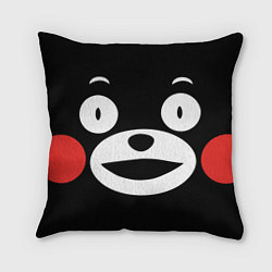 Подушка квадратная Kumamon, цвет: 3D-принт