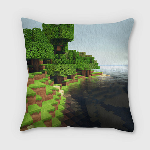 Подушка квадратная Minecraft / 3D-принт – фото 2