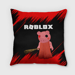 Подушка квадратная Roblox Piggy, цвет: 3D-принт