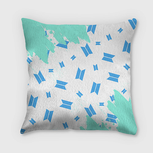 Подушка квадратная BTS БТС / 3D-принт – фото 2