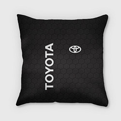 Подушка квадратная TOYOTA, цвет: 3D-принт