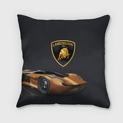 Подушка квадратная Lamborghini- motorsport