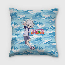Подушка квадратная Киллуа Hunter x Hunter