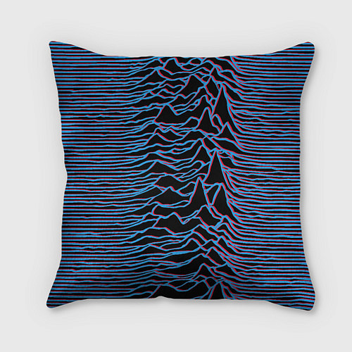 Подушка квадратная JOY DIVISION / 3D-принт – фото 2